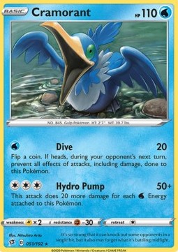 Cramorant - Rebel Clash (Rare) [RCL-51]