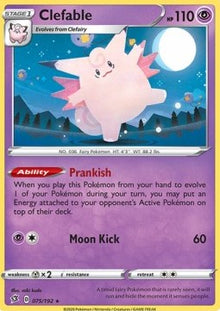 Clefable - Rebel Clash (Holo Rare) [RCL-75]
