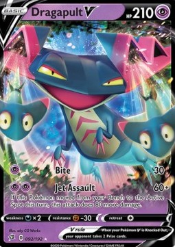 Dragapult V - Rebel Clash (Ultra Rare) [RCL-92]