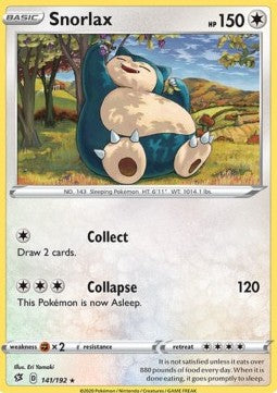 Snorlax - Rebel Clash (Rare) [RCL-141]