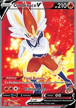 Cinderace V - Rebel Clash (Ultra Rare) [RCL-178]