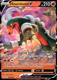 Houndoom V - Darkness Ablaze (Ultra Rare) [DAA-21]