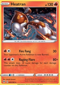 Heatran - Darkness Ablaze (Holo Rare) [DAA-25]
