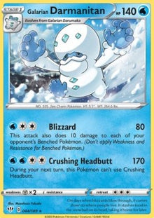 Galarian Darmanitan - Darkness Ablaze (Rare) [DAA-44]