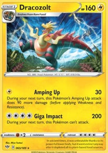 Dracozolt - Darkness Ablaze (Rare) [DAA-65]