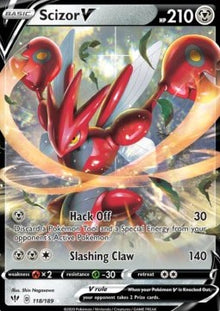 Scizor V - Darkness Ablaze (Ultra Rare) [DAA-118]