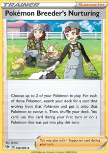 Pokemon Breeder's Nurturing - Darkness Ablaze (Uncommon) [DAA-166]