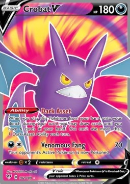 Crobat V - Darkness Ablaze (Ultra Rare) [DAA-182]