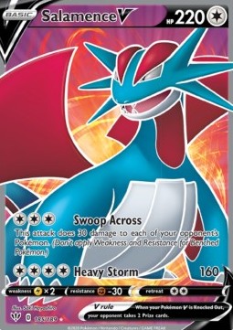 Salamence V - Darkness Ablaze (Ultra Rare) [DAA-185]