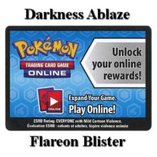 Online Code Card (Flareon Blister) - Darkness Ablaze (Online Code Card)