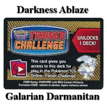 Online Code Card (Theme Deck) - Darkness Ablaze (Online Code Card)