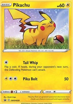 Pikachu - SWSH Black Star Promos (Promo) [SWSH-039]