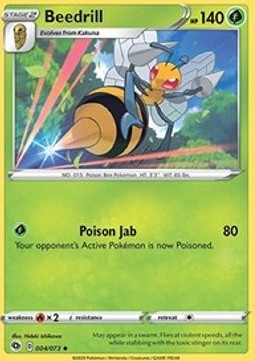 Beedrill - Champion’s Path (Uncommon) [CPA-4]