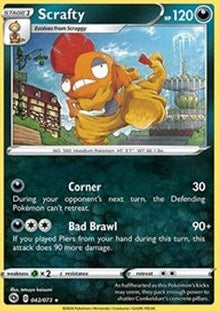 Scrafty - Champion’s Path (Holo Rare) [CPA-42]