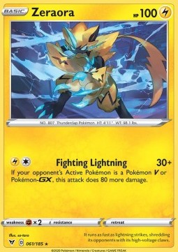 Zeraora - Vivid Voltage (Holo Rare) [VIV-61]