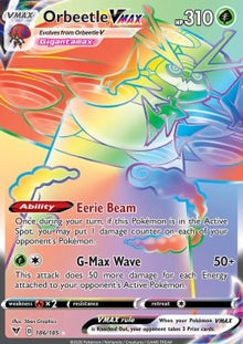 Orbeetle VMAX - Vivid Voltage (Secret Rare) [VIV-186]