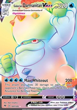 Galarian Darmanitan VMAX - Vivid Voltage (Secret Rare) [VIV-187]