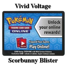 Online Code Card (Scorbunny Blister) - Vivid Voltage (Online Code Card)