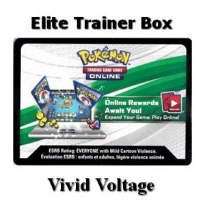 Online Code Card (Elite Trainer Box) - Vivid Voltage (Online Code Card)