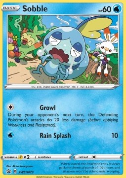 Sobble - SWSH Black Star Promos (Promo) [SWSH-073]
