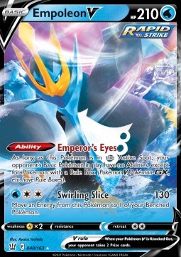 Empoleon V - Battle Styles (Ultra Rare) [BST-40]