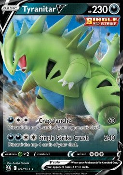 Tyranitar V - Battle Styles (Ultra Rare) [BST-97]