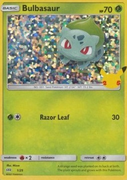 Bulbasaur - McDonald's Collection 25th Anniversary (Promo) [MCD25-1]