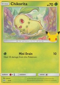 Chikorita - McDonald's Collection 25th Anniversary (Promo) [MCD25-2]