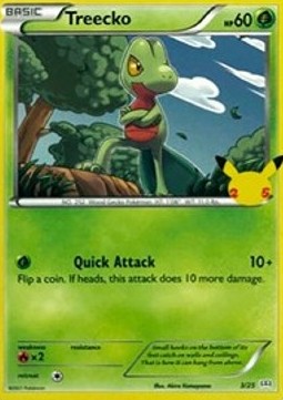 Treecko - McDonald's Collection 25th Anniversary (Promo) [MCD25-3]
