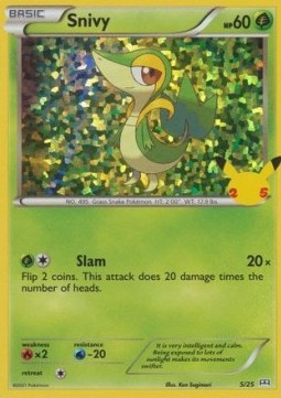 Snivy - McDonald's Collection 25th Anniversary (Promo) [MCD25-5]