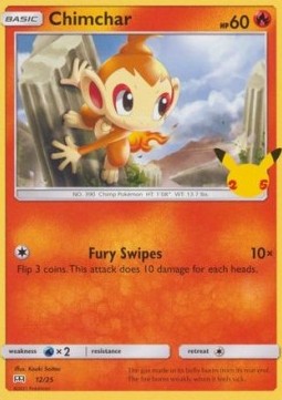 Chimchar - McDonald's Collection 25th Anniversary (Promo) [MCD25-12]