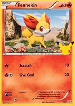 Fennekin - McDonald's Collection 25th Anniversary (Promo) [MCD25-14]