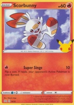 Scorbunny - McDonald's Collection 25th Anniversary (Promo) [MCD25-16]