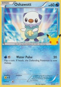 Oshawott - McDonald's Collection 25th Anniversary (Promo) [MCD25-21]