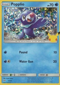 Popplio - McDonald's Collection 25th Anniversary (Promo) [MCD25-23]