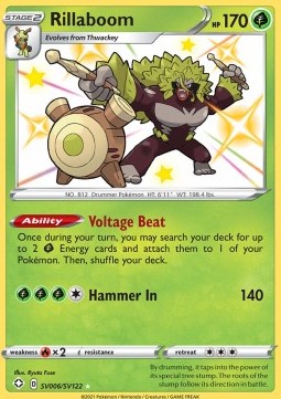 Rillaboom - Shining Fates (Secret Rare) [SHF-SV6]