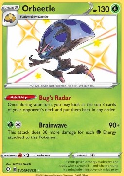 Orbeetle - Shining Fates (Secret Rare) [SHF-SV9]