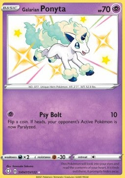 Galarian Ponyta - Shining Fates (Secret Rare) [SHF-SV47]