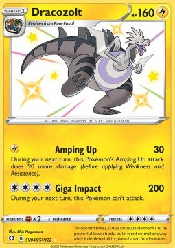 Dracozolt - Shining Fates (Secret Rare) [SHF-SV45]
