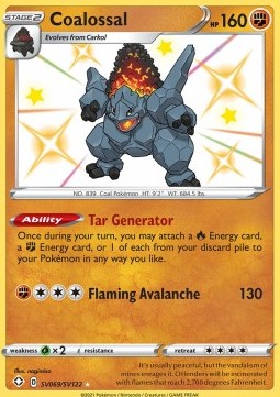 Coalossal - Shining Fates (Secret Rare) [SHF-SV69]