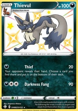 Thievul - Shining Fates (Secret Rare) [SHF-SV82]