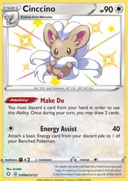 Cinccino - Shining Fates (Secret Rare) [SHF-SV94]