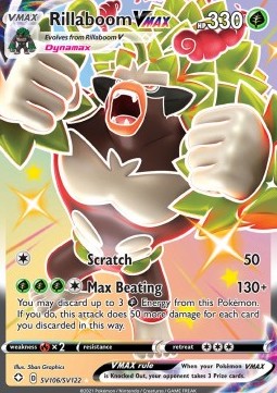 Rillaboom VMAX - Shining Fates (Secret Rare) [SHF-SV106]