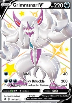 Grimmsnarl V - Shining Fates (Secret Rare) [SHF-SV116]