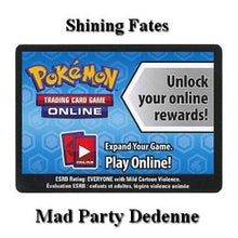 Online Code Card (Shining Fates: Dedenne Mad Party Collection) - Shining Fates (Online Code Card)