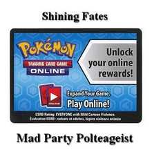 Online Code Card (Shining Fates: Polteageist Mad Party Collection) - Shining Fates (Online Code Card)