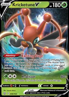 Kricketune V - Battle Styles (Ultra Rare) [BST-6]