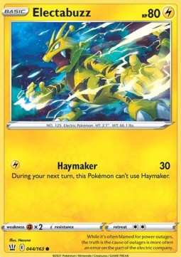 Electabuzz - Battle Styles (Common) [BST-44]
