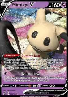 Mimikyu V - Battle Styles (Ultra Rare) [BST-62]