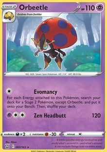 Orbeetle - Battle Styles (Holo Rare) [BST-65]